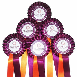One Tier Rosette with One PRINTED Tail