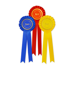 One-Tier Elizabethan Pleat Rosette Pack 1st-3rd
