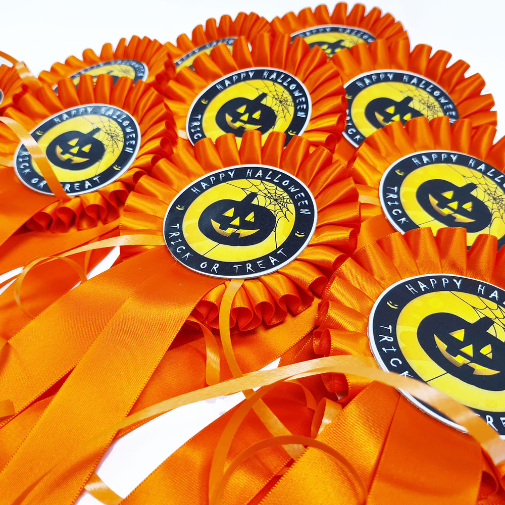 Halloween Festive Rosette 10 Pack