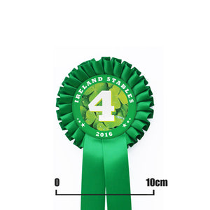 One Tier Rosette with One PRINTED Tail